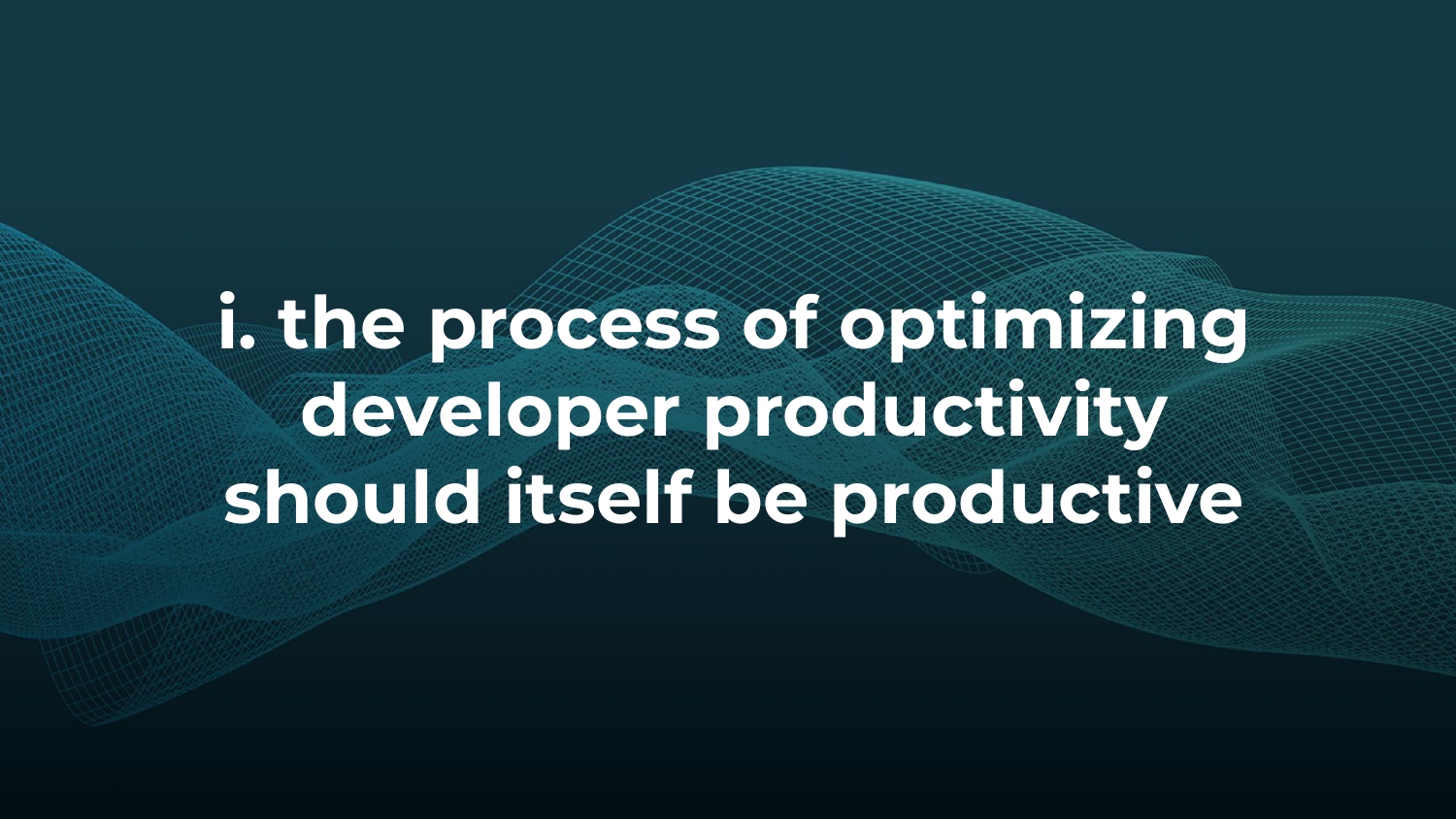 Strategies to Make and Keep Builds Cacheable — slide 11