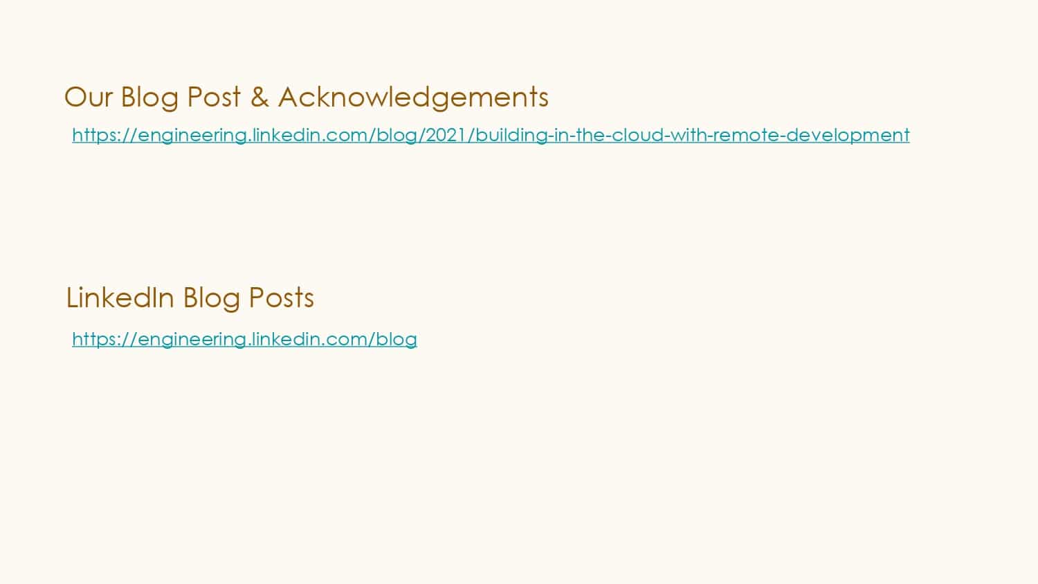 Building in the Cloud with Remote Development — slide 25