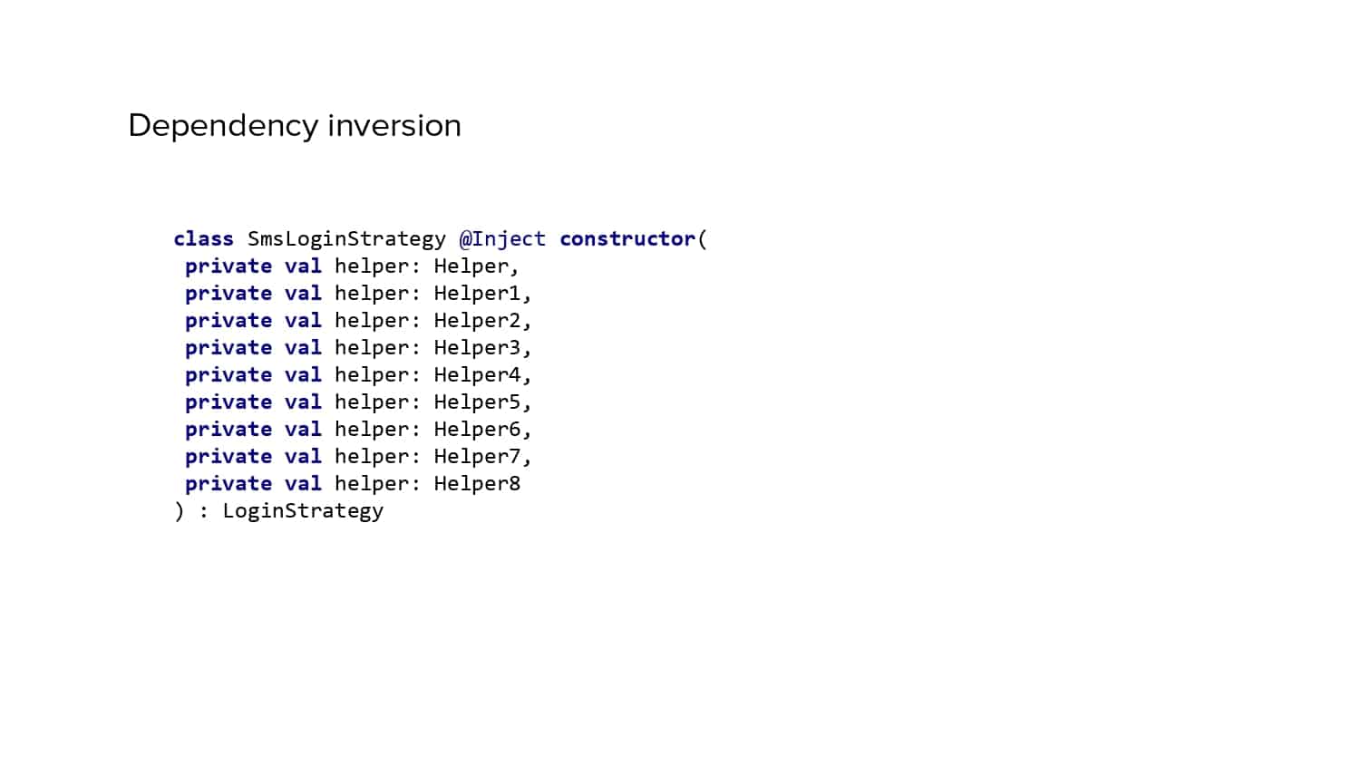 Isolated Development — slide 17