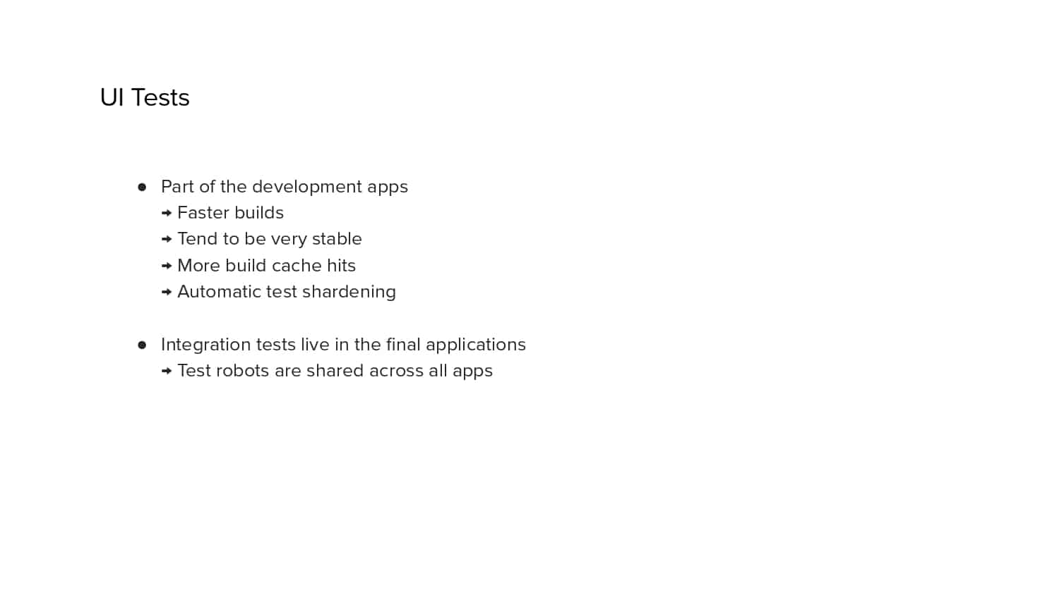 Isolated Development — slide 49