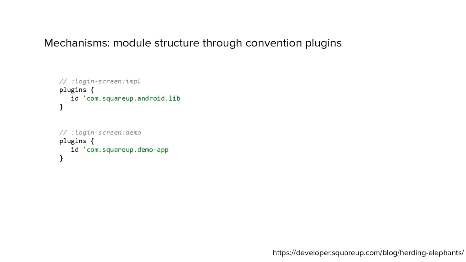 Isolated Development — slide 52