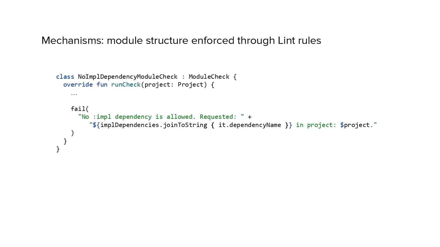 Isolated Development — slide 53