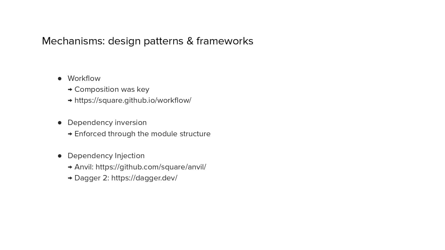 Isolated Development — slide 57