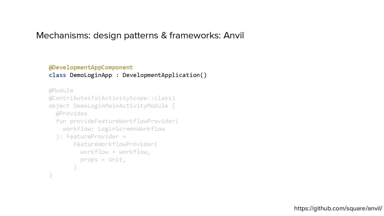 Isolated Development — slide 64