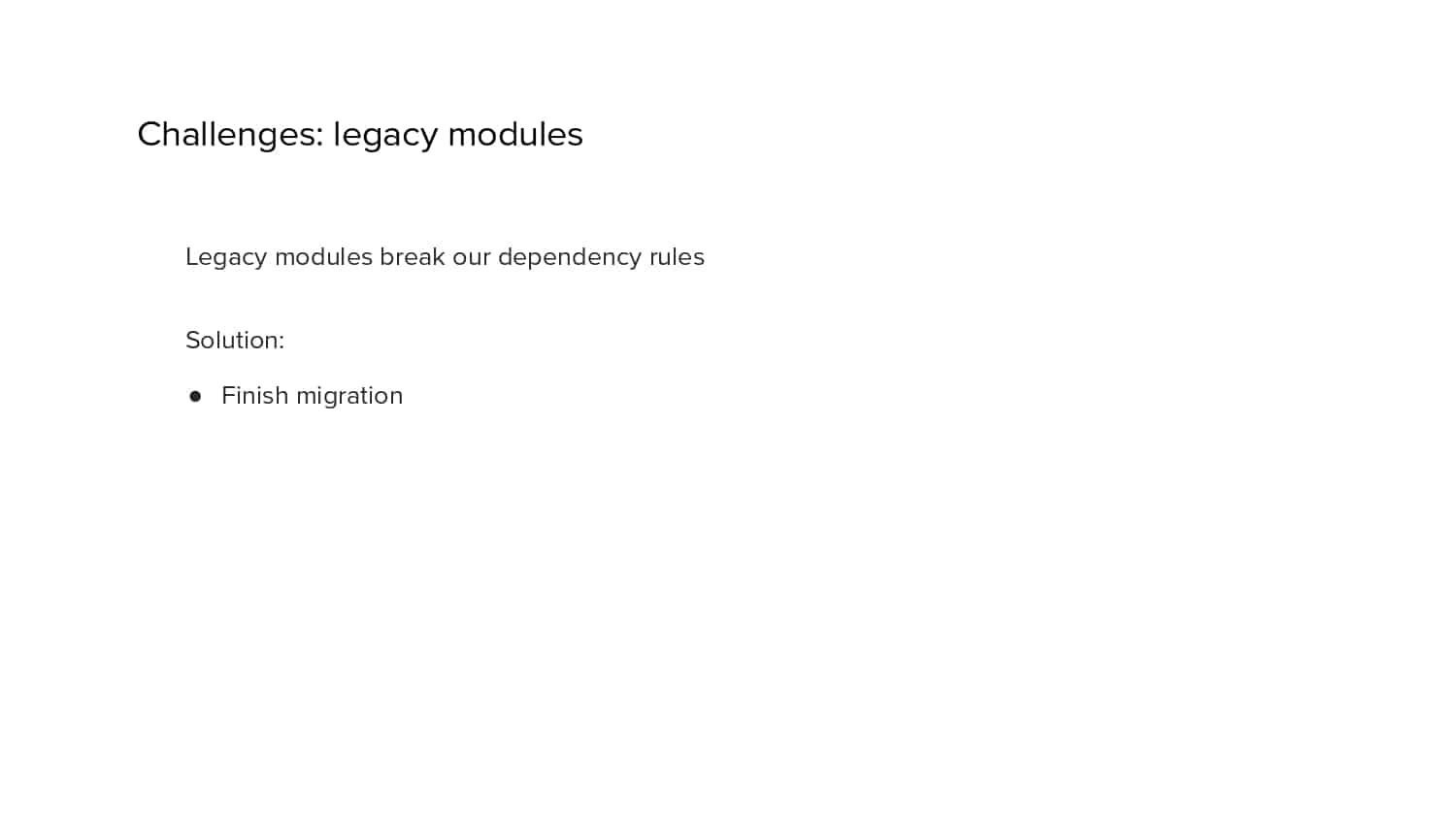 Isolated Development — slide 83