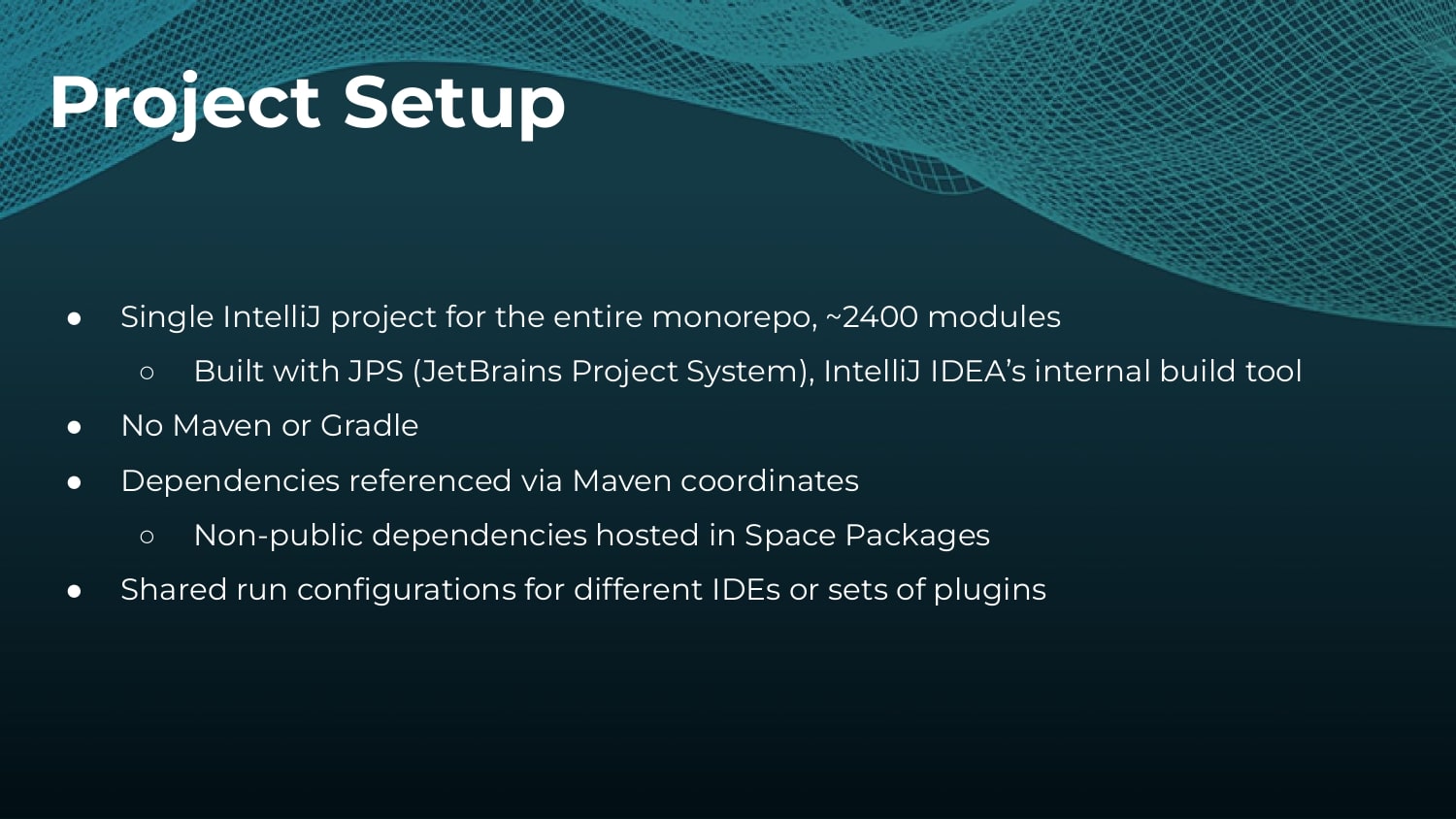 Dogfooding Developer Productivity: Development Process at JetBrains — slide 14