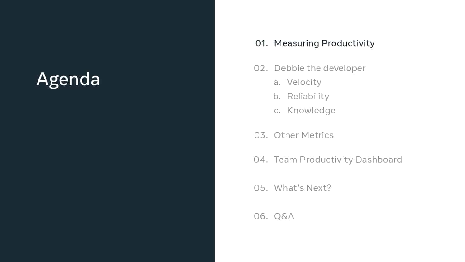 Empowering Productivity — slide 5