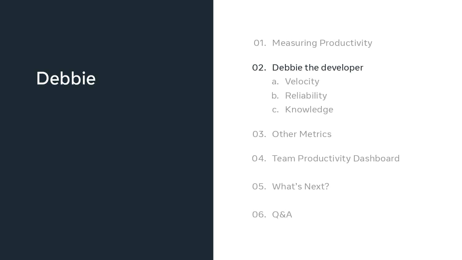 Empowering Productivity — slide 12
