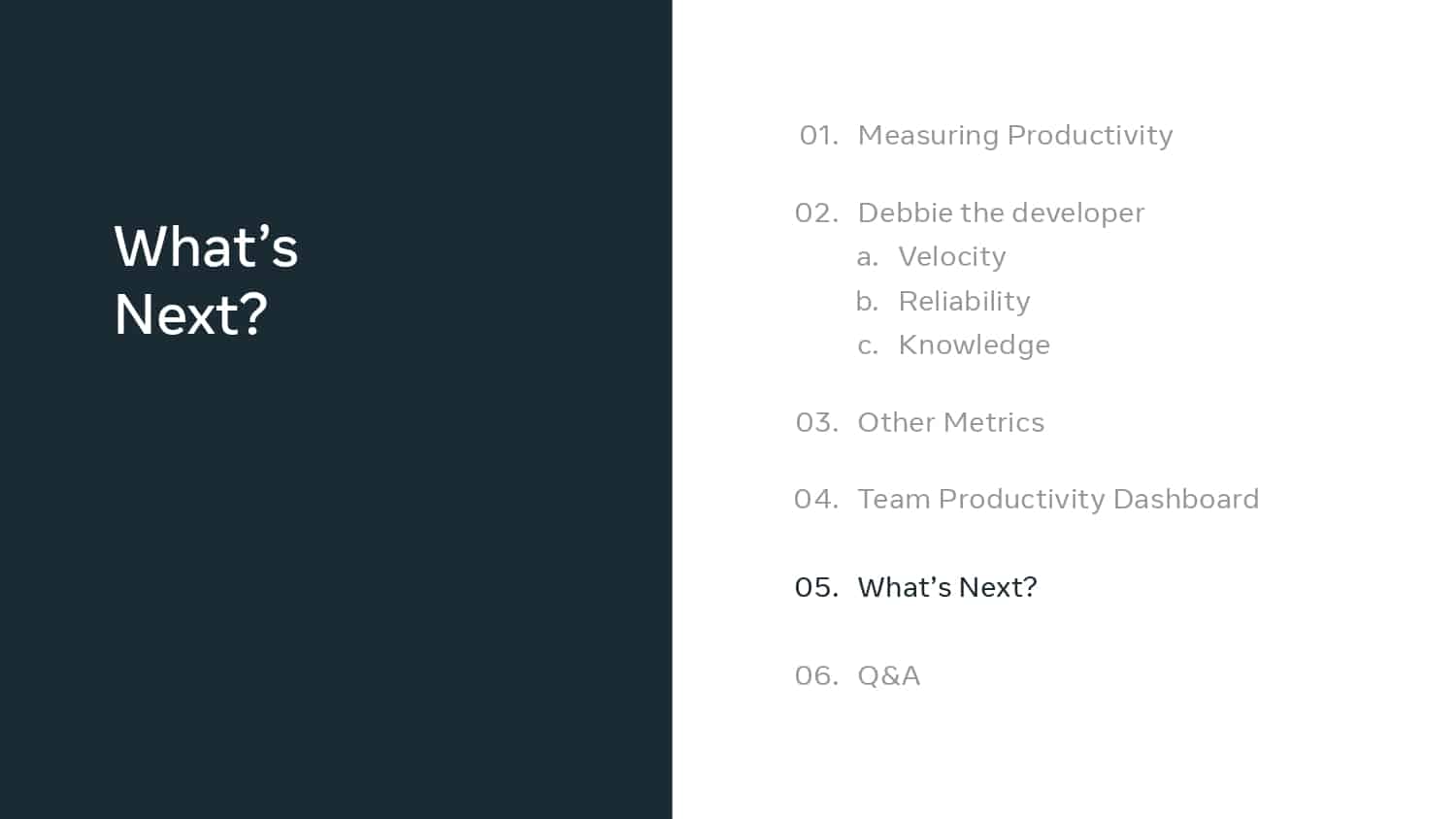 Empowering Productivity — slide 39