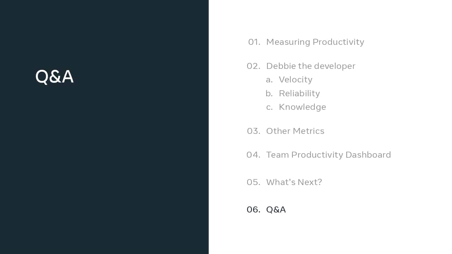 Empowering Productivity — slide 41