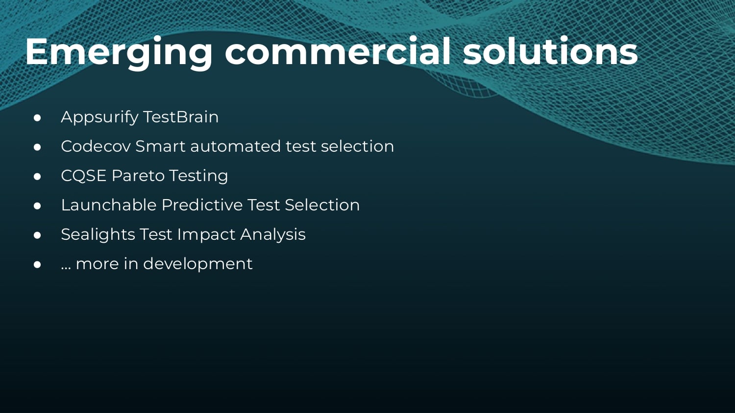 Foundations of Predictive Test Selection — slide 8