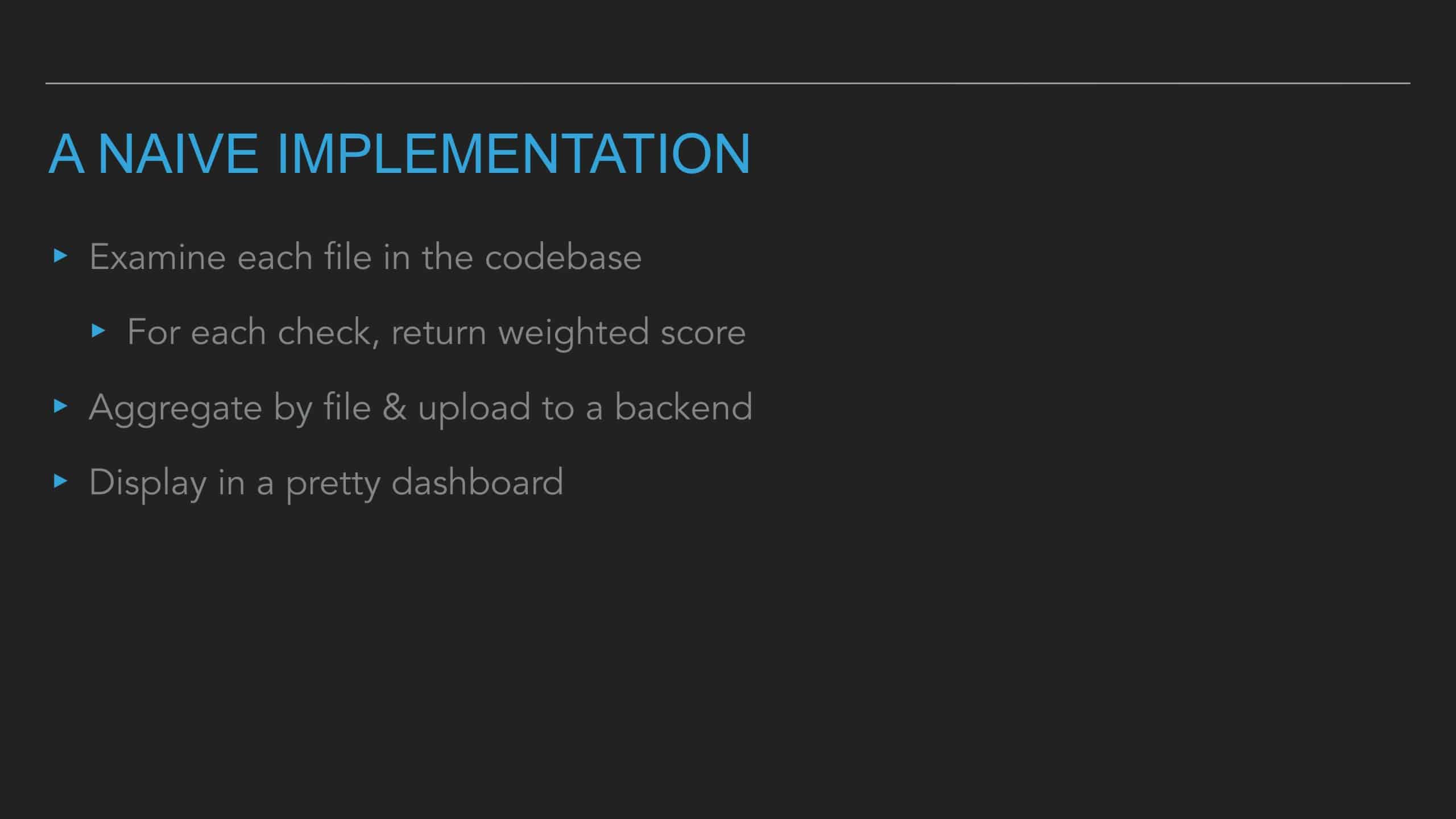 Code Health Score: How Slack Tracks and Manages Code Tech Debt at Scale — slide 13