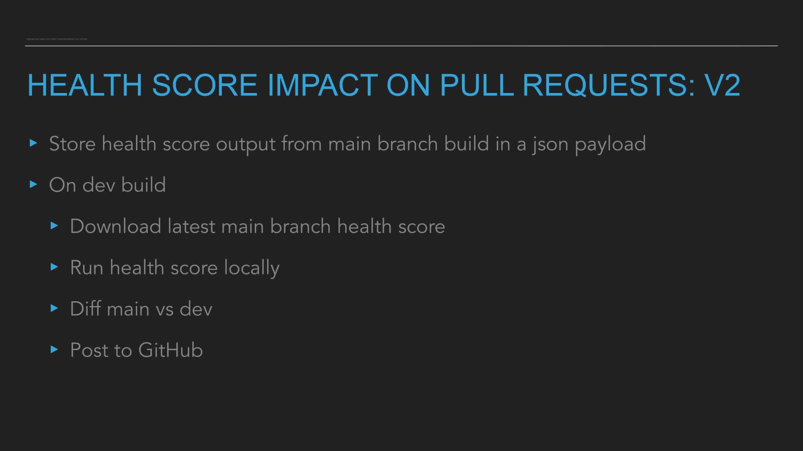 Code Health Score: How Slack Tracks and Manages Code Tech Debt at Scale — slide 31
