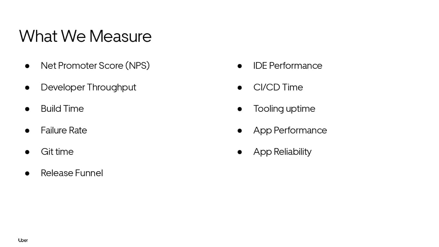 Mobile Developer Productivity at Scale — slide 13