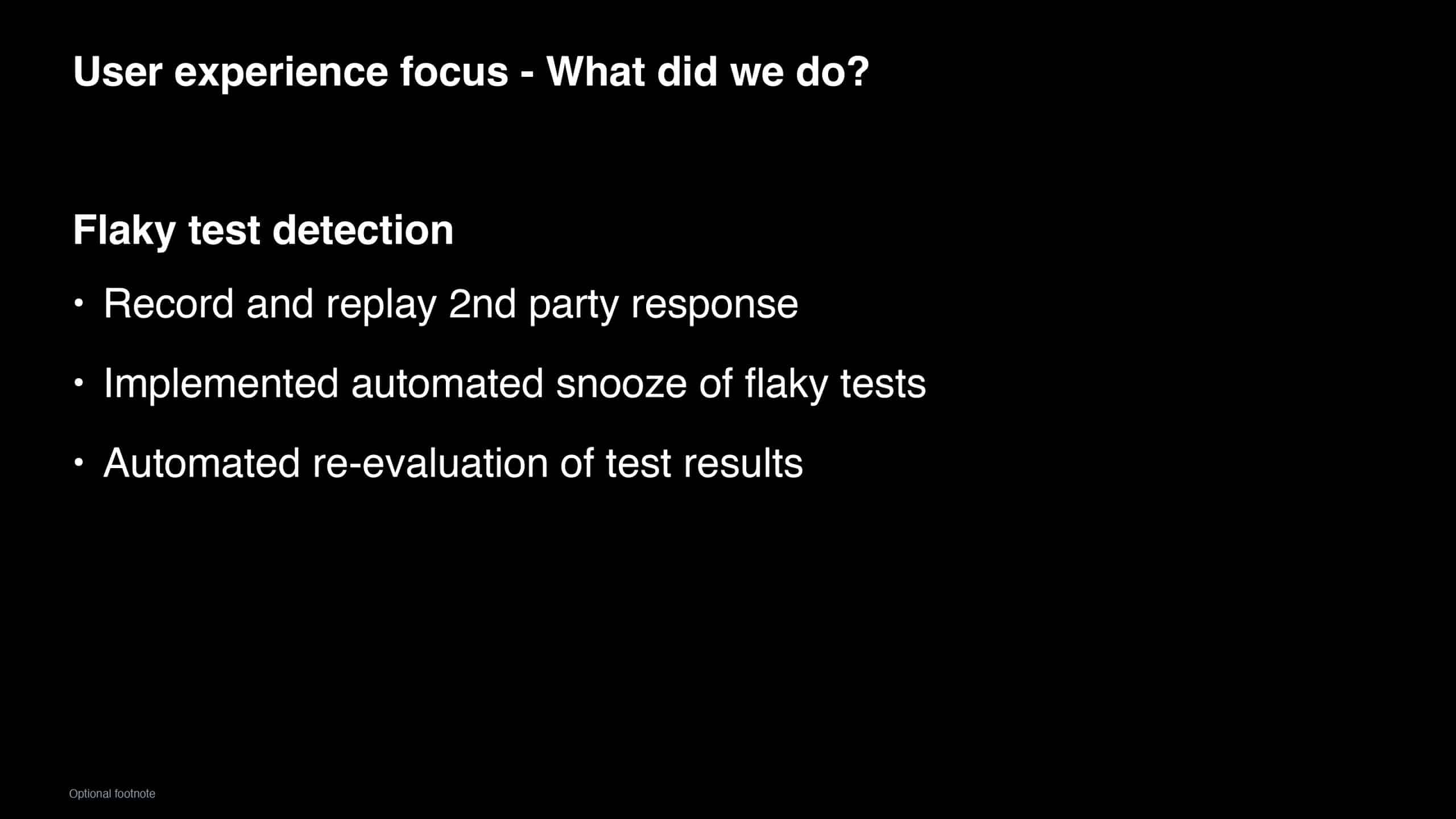Siri Developer Productivity Journey — slide 20