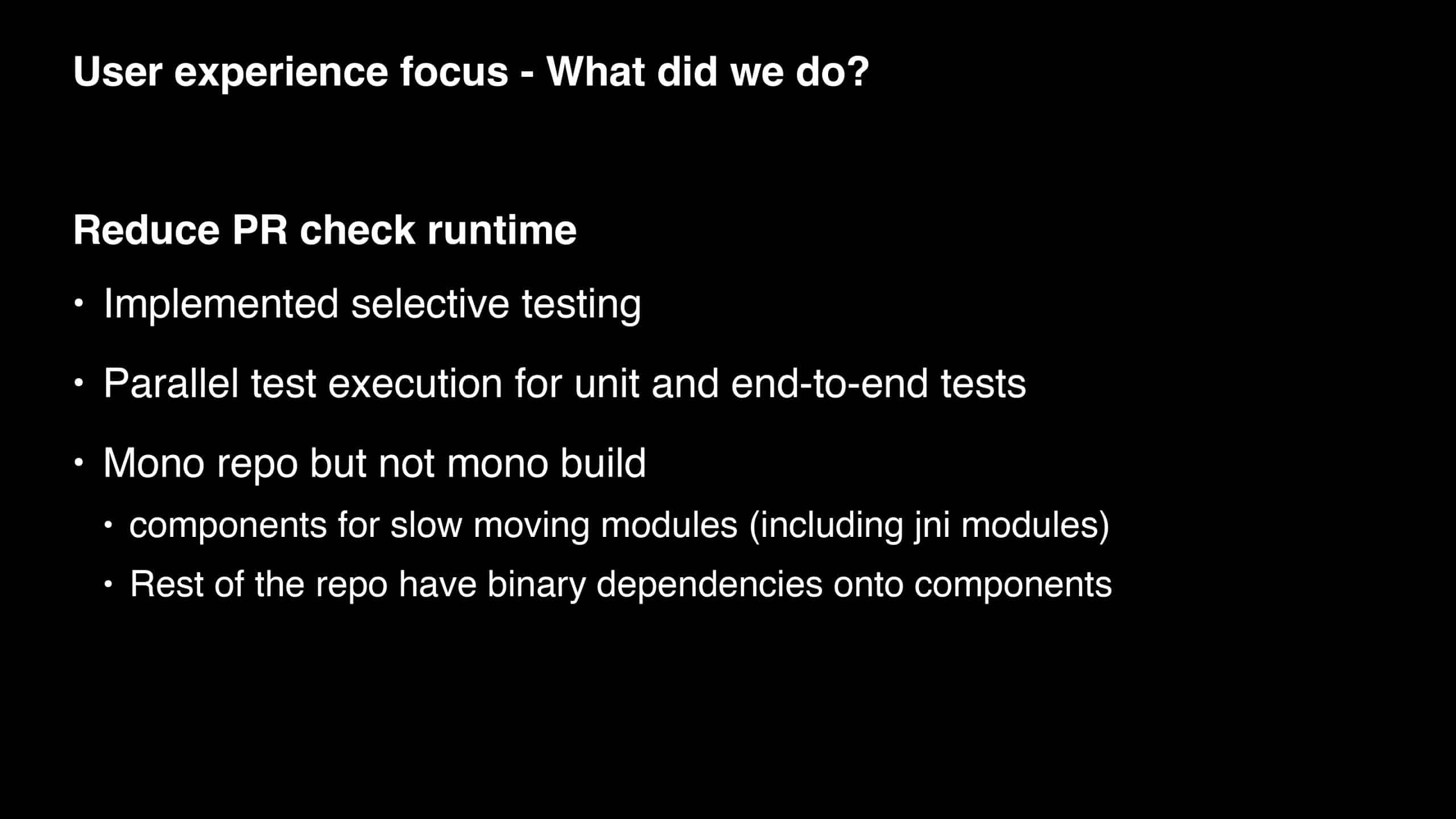 Siri Developer Productivity Journey — slide 22