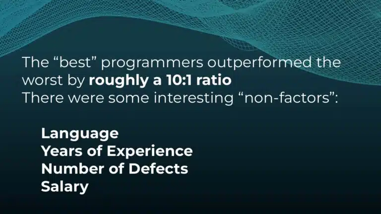 Breeding 10x Developers with Developer Productivity Engineering — slide 6