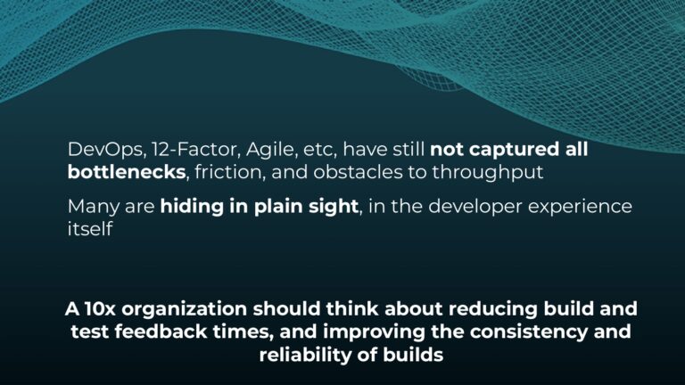 Breeding 10x Developers with Developer Productivity Engineering — slide 23