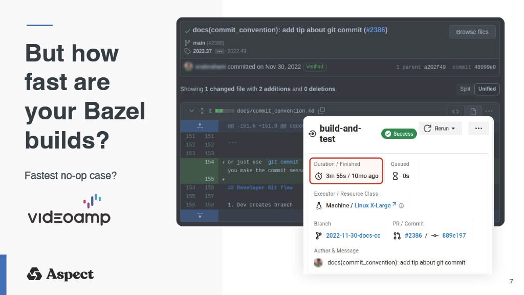 Achieving the Promised 3x-10x Bazel Speedup — slide 7