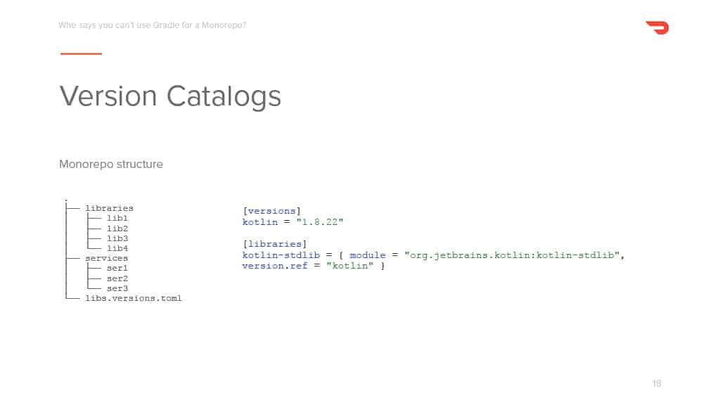 Building a Gradle-Based Monorepo for Kotlin Backends — slide 18