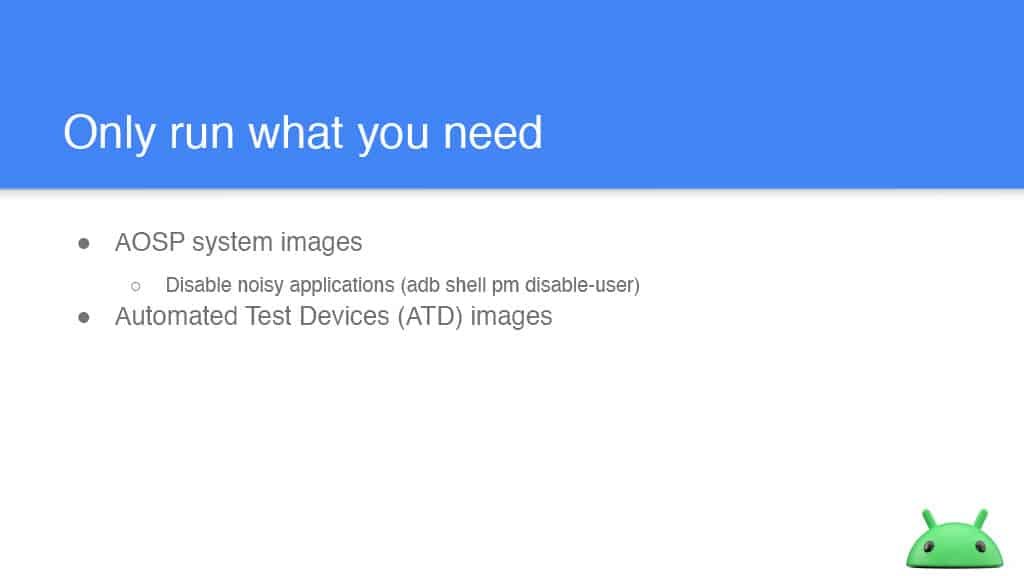 More Effective Testing on Android Devices — slide 15