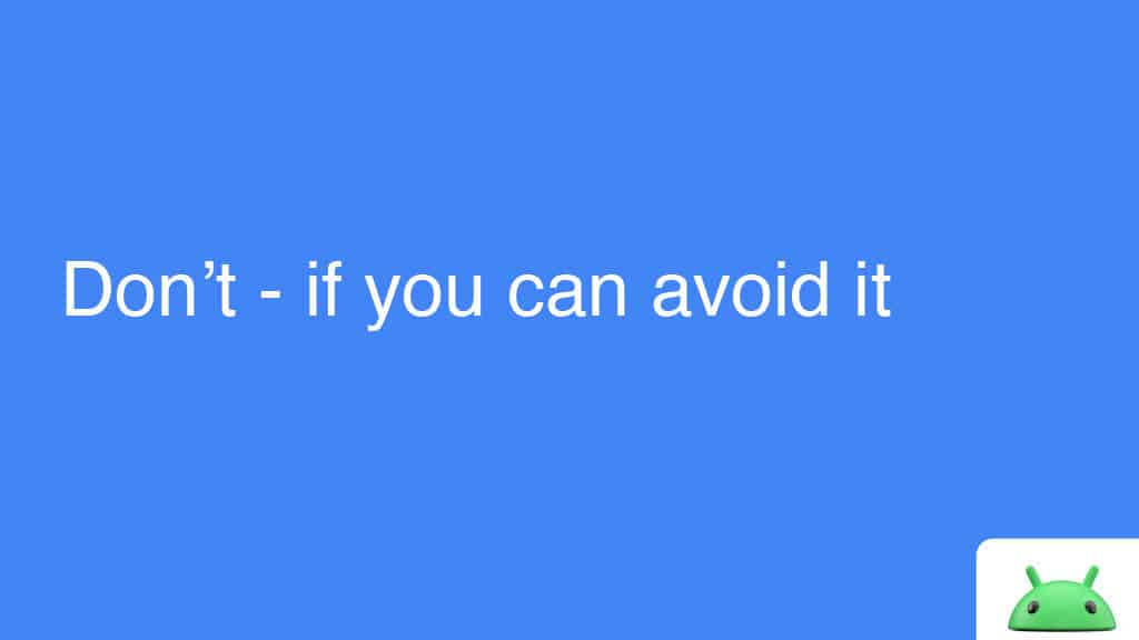 More Effective Testing on Android Devices — slide 3