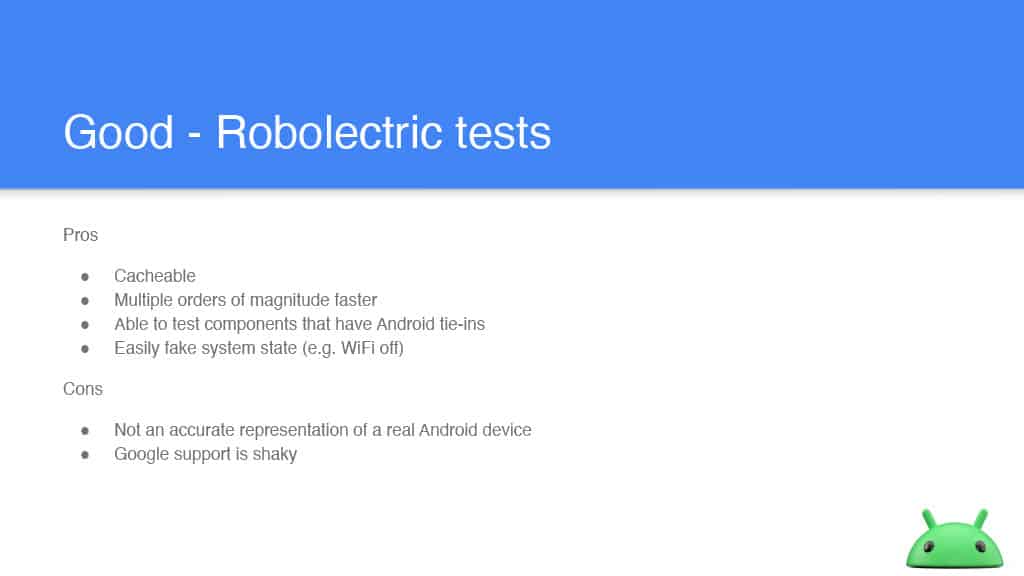 More Effective Testing on Android Devices — slide 7