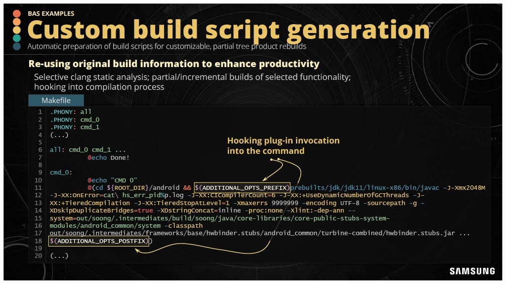 Developer Productivity Engineering in the Complex Low-Level Systems World — slide 18