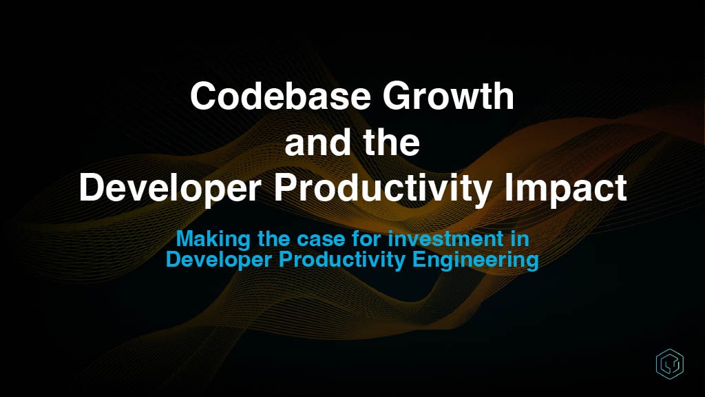 Codebase Growth and the Developer Productivity Impact — slide 1