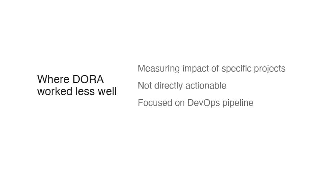 Embracing DORA Metrics: The Airbnb Journey Towards Enhanced Developer Productivity — slide 30
