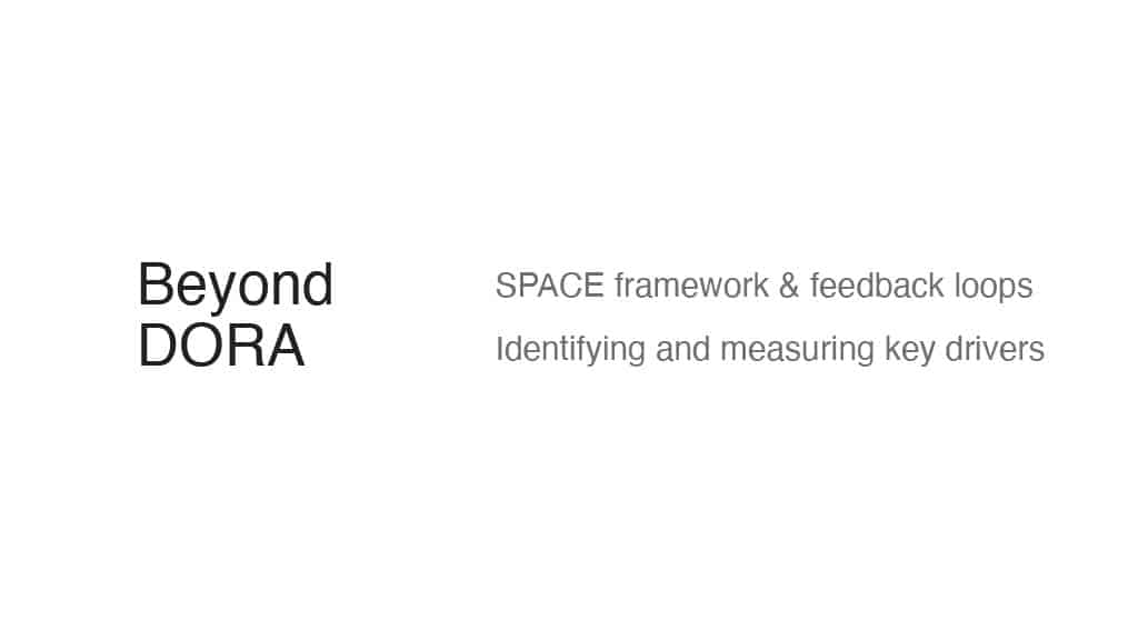 Embracing DORA Metrics: The Airbnb Journey Towards Enhanced Developer Productivity — slide 32
