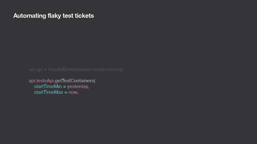 Unlocking Build Analytics: iFood’s Journey with the Gradle Enterprise API — slide 23