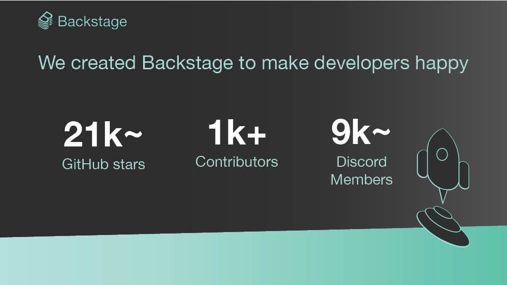 Shaping the Future of Developer Productivity with Backstage — slide 10