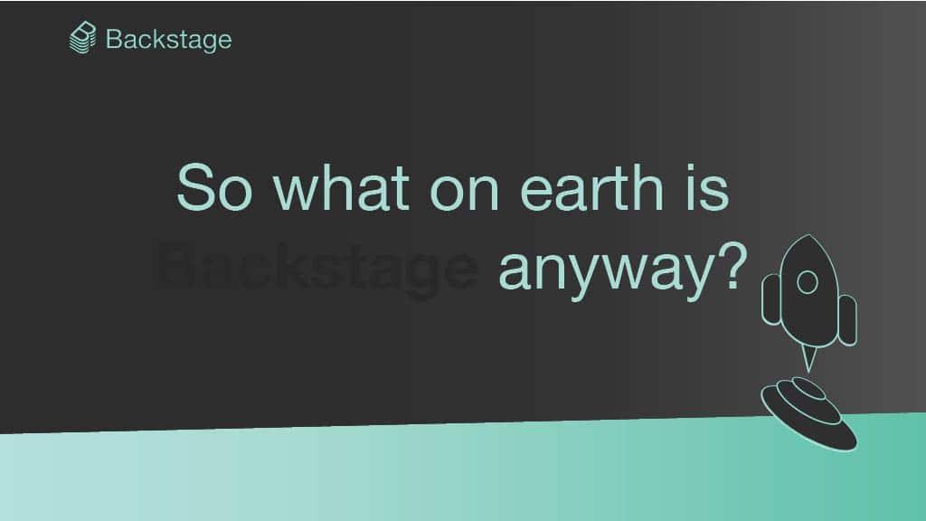 Shaping the Future of Developer Productivity with Backstage — slide 2