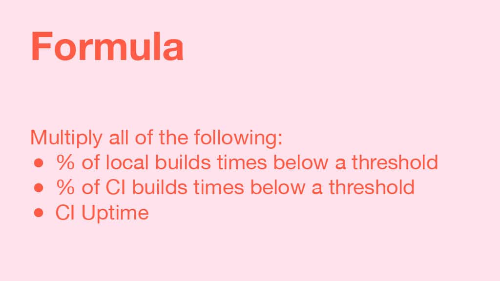 Build Health and Velocity Score: How Pinterest Tracks the State of Builds — slide 18