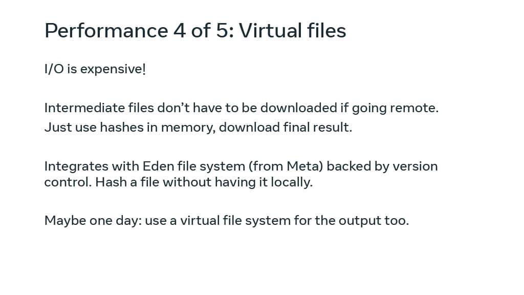 Accelerating Builds with Buck2 — slide 10