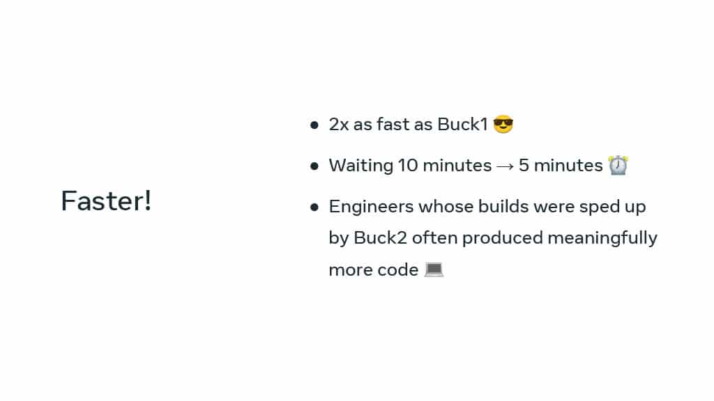 Accelerating Builds with Buck2 — slide 6