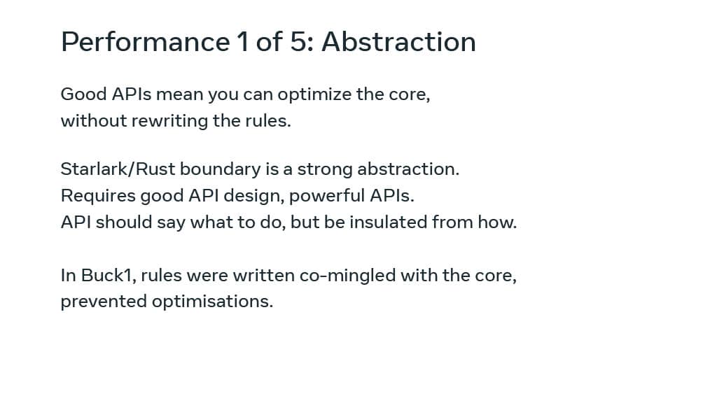 Accelerating Builds with Buck2 — slide 7
