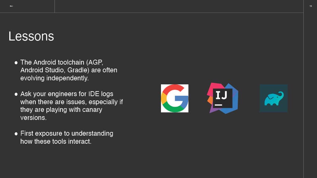 Lessons in Tackling the IDE Performance — slide 10