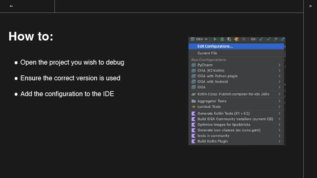 Lessons in Tackling the IDE Performance — slide 21