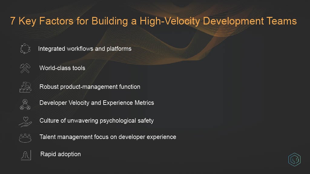 Unlocking High-Velocity Development Strategies, Tactics, and Metrics — slide 3