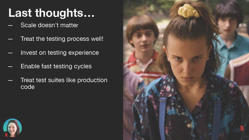How Improving the Testing Experience Goes Beyond Quality: A Developer Productivity Point of View — slide 82