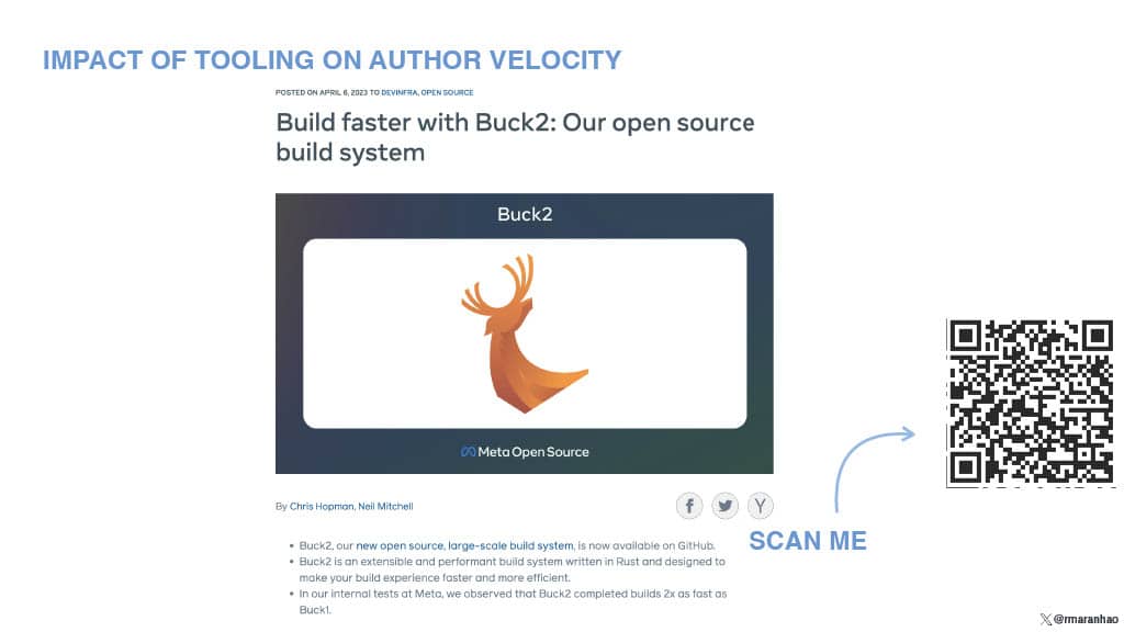 Moving Fast While Delivering High-Quality Code — slide 19