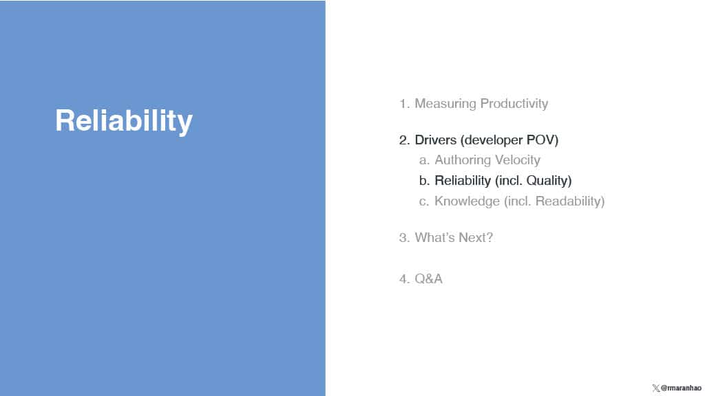 Moving Fast While Delivering High-Quality Code — slide 22