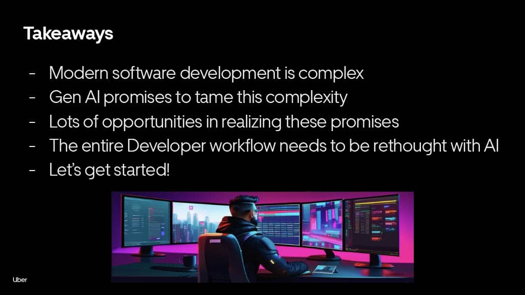 From Myth to Legend: How Generative AI Can Supercharge Productivity to Create 10x Developers — slide 31