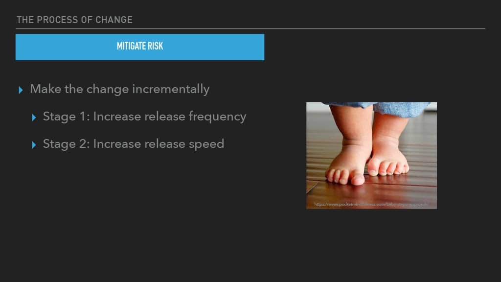 Optimizing Mobile Release Train Schedule and Speed for Faster Feature Arrival — slide 62