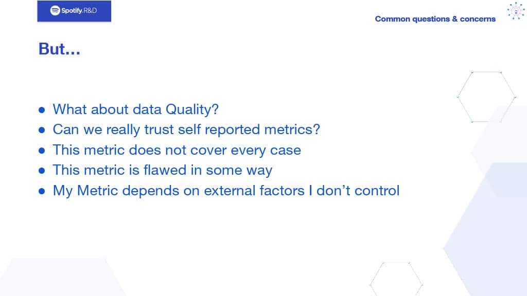 An Opinionated View on Metrics Informed Development — slide 20