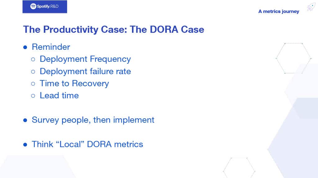 An Opinionated View on Metrics Informed Development — slide 31