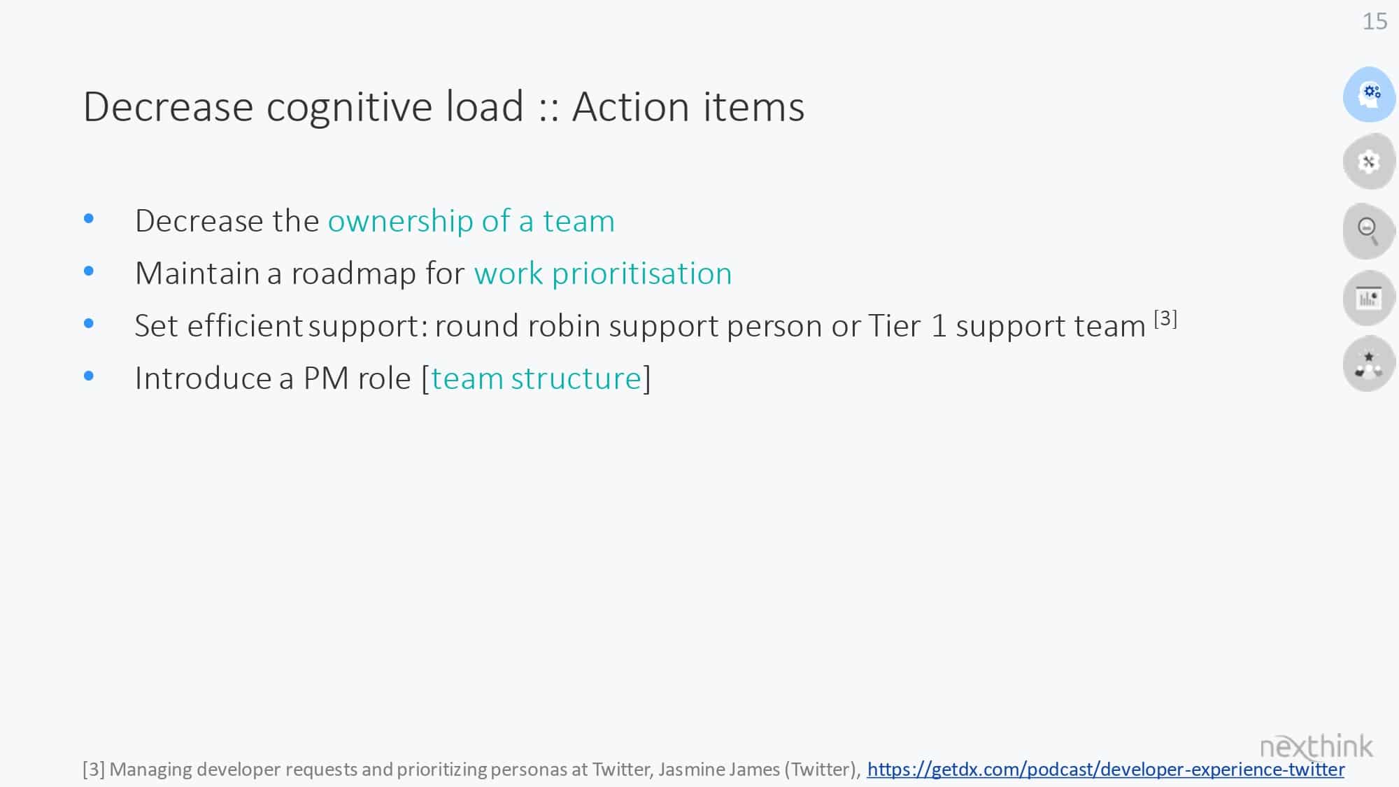 Developer Productivity Teams: Unleashing Potential for Better, Faster, Stronger Results — slide 15