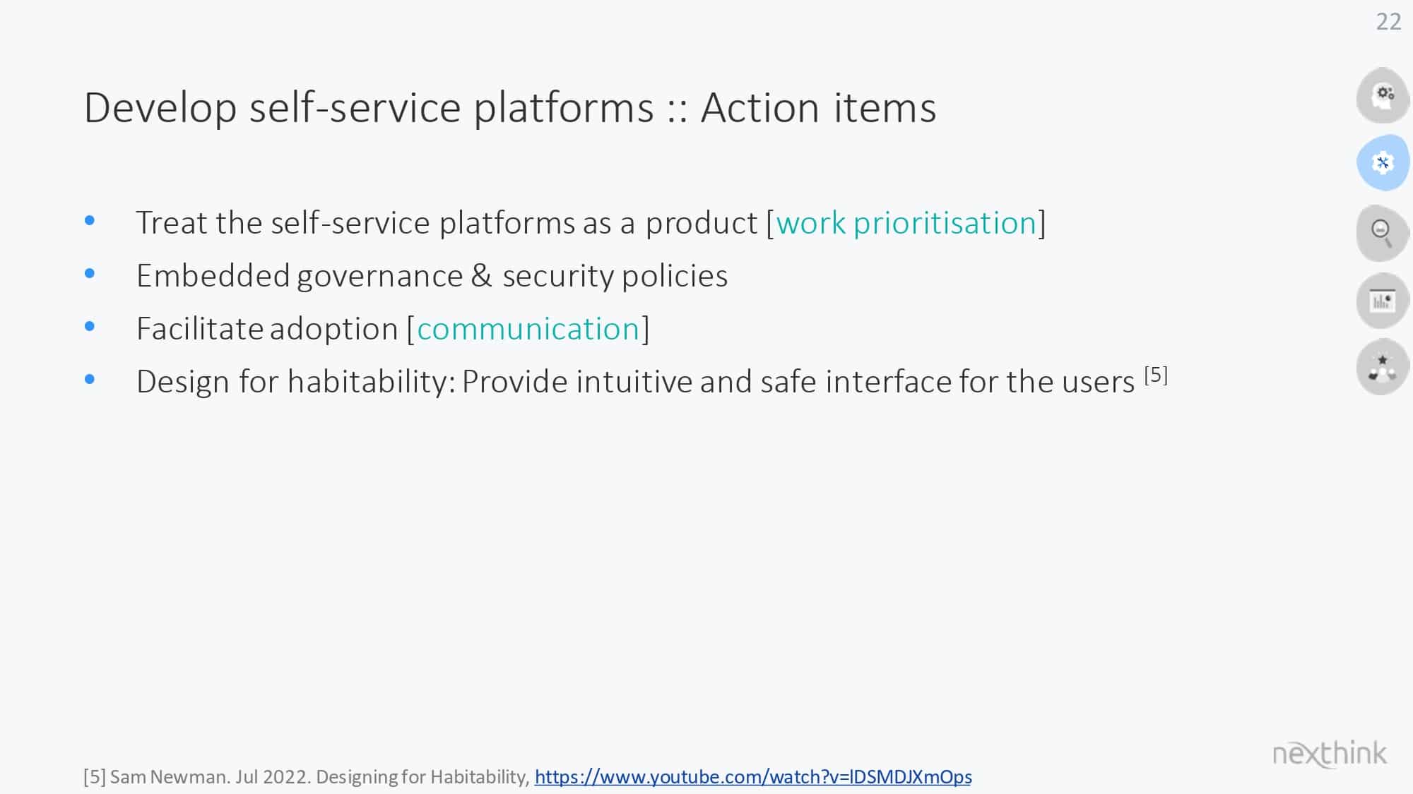 Developer Productivity Teams: Unleashing Potential for Better, Faster, Stronger Results — slide 22